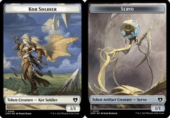 Kor Soldier (0008) // Servo (0045) Double-Sided Token